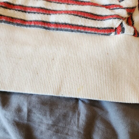 Rebecca Minkoff Striped Terry Cloth Hoodie - Medium - Picture 7 of 8